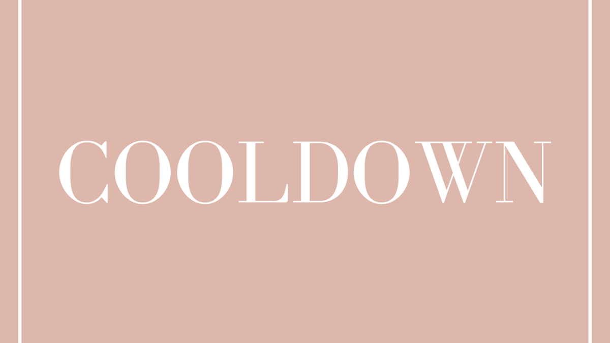 Abs & Legs: Cooldown